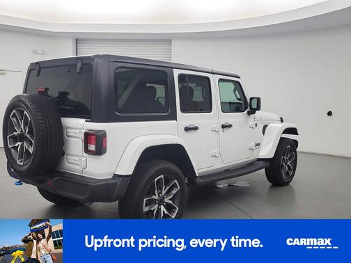 White 2024 Jeep Wrangler 4xe Sport S