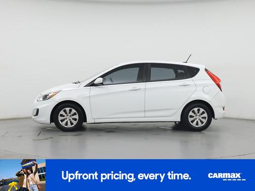 White 2016 Hyundai Accent SE