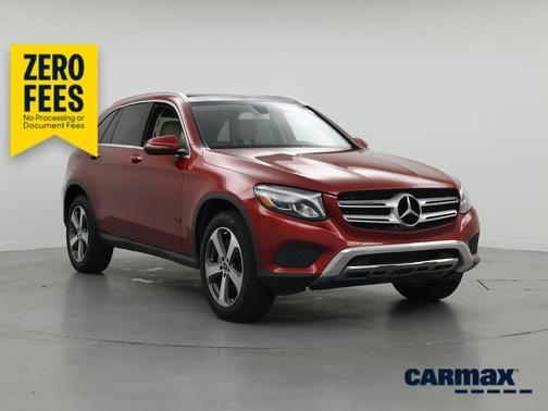 Red 2019 Mercedes-Benz GLC 300