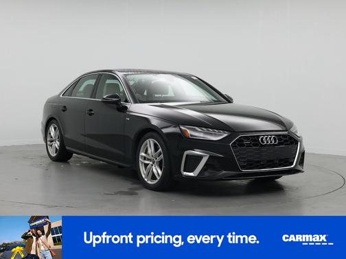 Black 2024 Audi A4 S-Line Premium