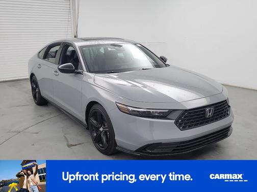 Gray 2025 Honda Accord Hybrid Sport-L