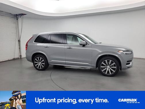 Gray 2024 Volvo XC90 B6 Ultimate Bright Theme