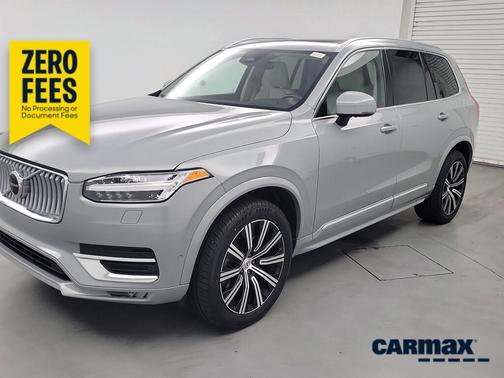 Gray 2024 Volvo XC90 B6 Ultimate Bright Theme