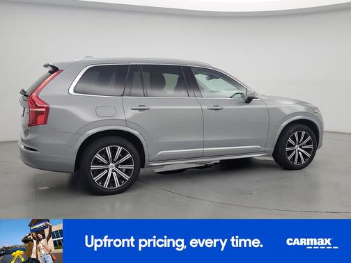 Gray 2024 Volvo XC90 B6 Ultimate Bright Theme