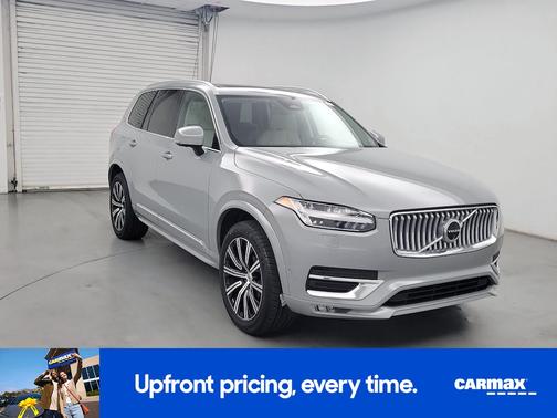 Gray 2024 Volvo XC90 B6 Ultimate Bright Theme