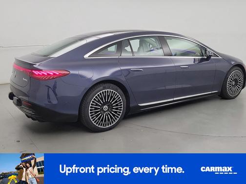 Blue 2023 Mercedes-Benz EQS 450+