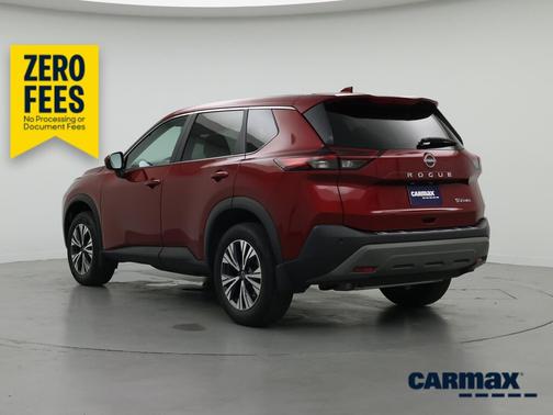 Red 2023 Nissan Rogue SV