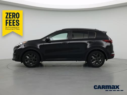 Black 2022 Kia Sportage Nightfall