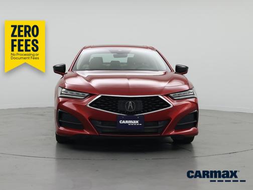 Red 2021 Acura TLX SH-AWD Technology