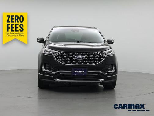 Black 2020 Ford Edge Titanium