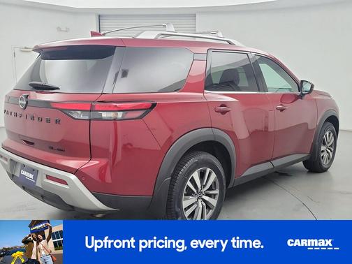 Red 2023 Nissan Pathfinder SL