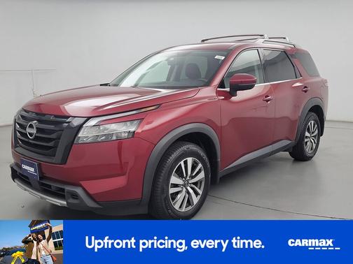 Red 2023 Nissan Pathfinder SL