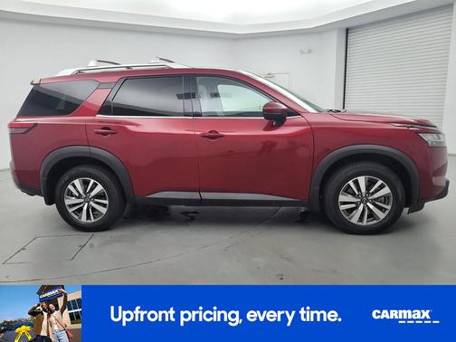 Red 2023 Nissan Pathfinder SL