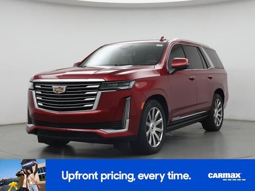 Red 2021 Cadillac Escalade Premium Luxury Platinum