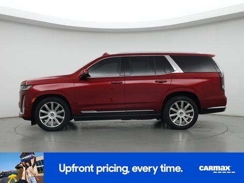 Red 2021 Cadillac Escalade Premium Luxury Platinum