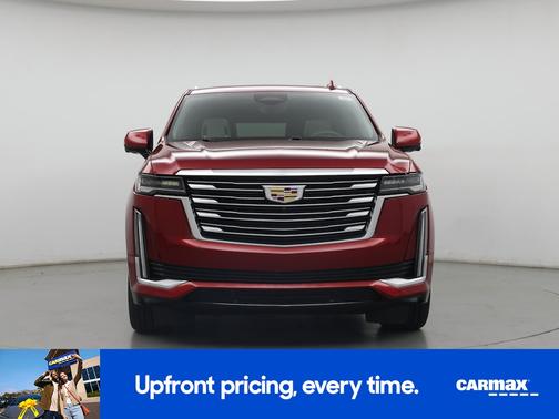 Red 2021 Cadillac Escalade Premium Luxury Platinum