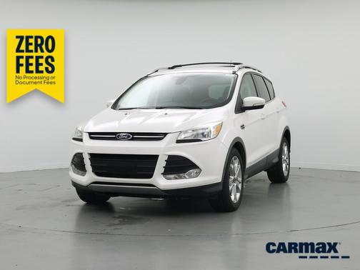 White 2015 Ford Escape Titanium