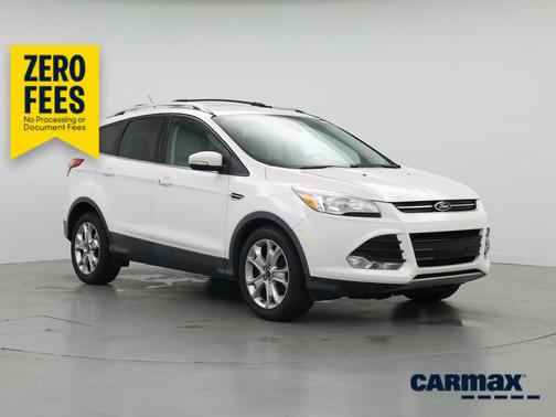 White 2015 Ford Escape Titanium