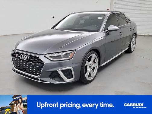 Gray 2023 Audi S4 Premium