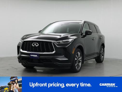Black 2023 INFINITI QX60 Luxe