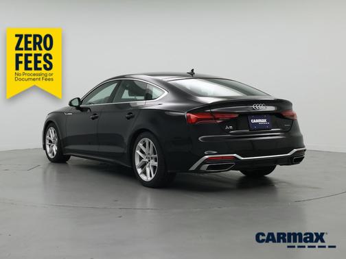 Black 2024 Audi A5 Sportback S-Line Premium Plus