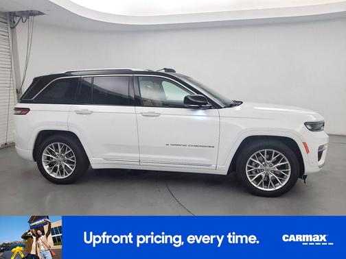 White 2022 Jeep Grand Cherokee 4xe Summit