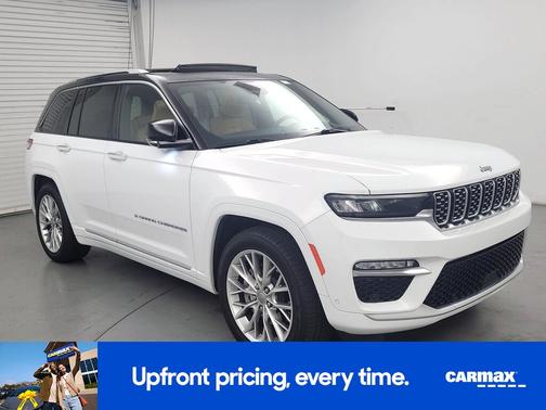 White 2022 Jeep Grand Cherokee 4xe Summit