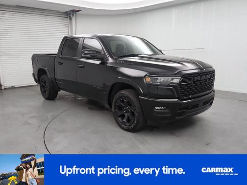 Black 2025 RAM 1500 Bighorn