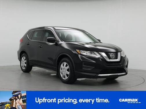 Black 2017 Nissan Rogue S
