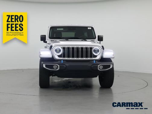 Silver 2024 Jeep Wrangler 4xe Sahara