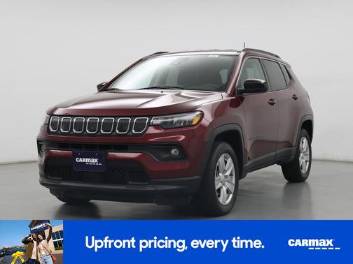 Red 2022 Jeep Compass Latitude
