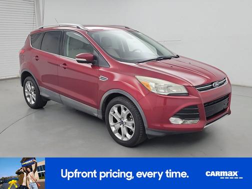 Red 2014 Ford Escape Titanium