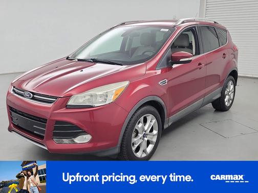 Red 2014 Ford Escape Titanium