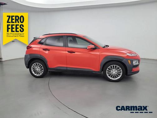 Orange 2020 Hyundai KONA SEL Plus