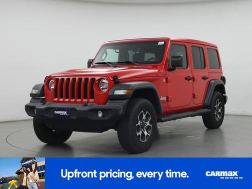 Red 2020 Jeep Wrangler Unlimited Sport