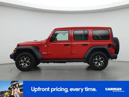 Red 2020 Jeep Wrangler Unlimited Sport