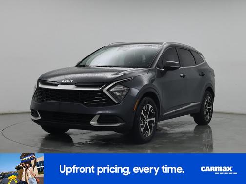 Gray 2023 Kia Sportage Hybrid EX
