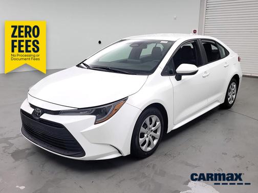 White 2024 Toyota Corolla LE