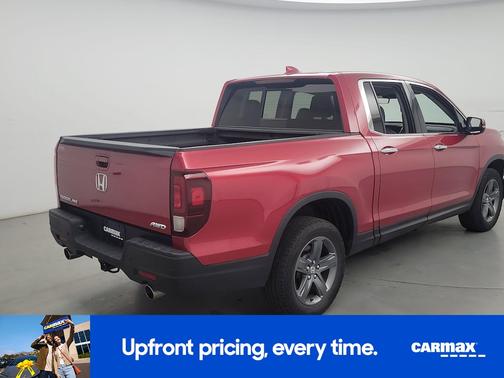 Red 2023 Honda Ridgeline RTL-E