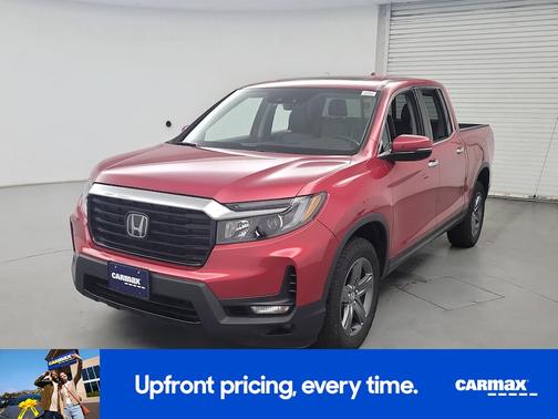 Red 2023 Honda Ridgeline RTL-E