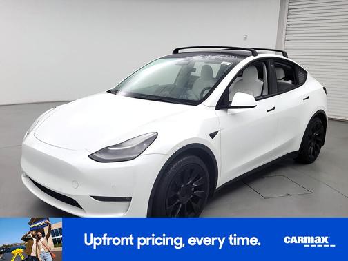 White 2021 Tesla Model Y Long Range
