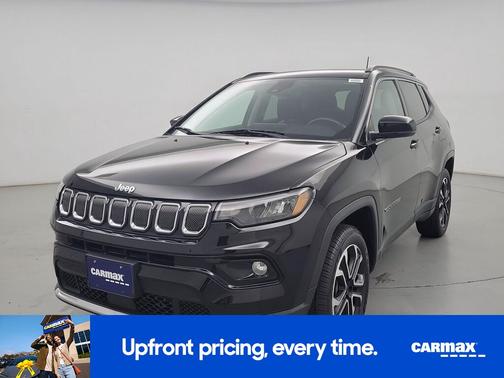 Black 2022 Jeep Compass Limited