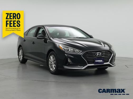Black 2018 Hyundai SONATA SE