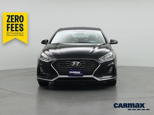 Black 2018 Hyundai SONATA SE