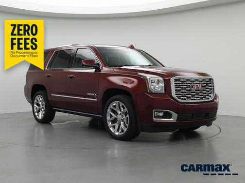 Red 2019 GMC Yukon Denali