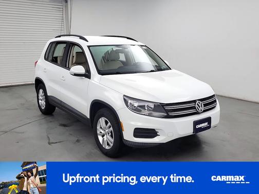 White 2016 Volkswagen Tiguan S