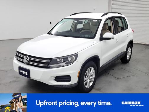 White 2016 Volkswagen Tiguan S