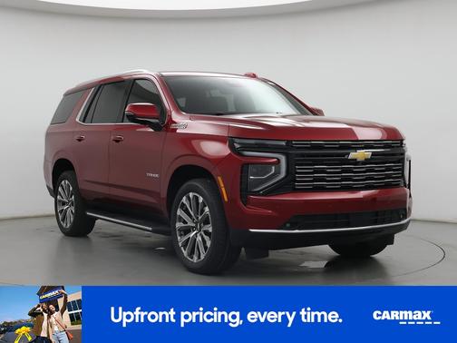 Red 2025 Chevrolet Tahoe High Country