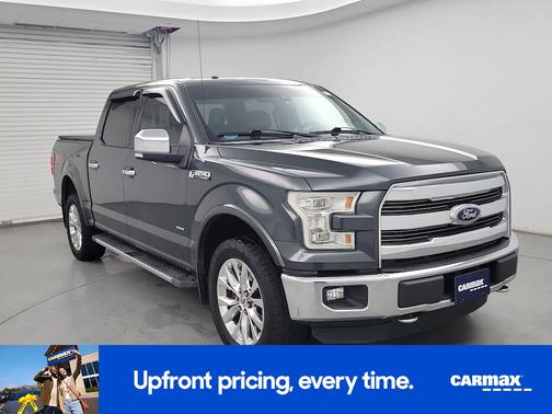 Green 2015 Ford F-150 Lariat