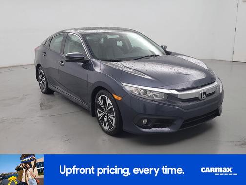 Blue 2018 Honda Civic EX-T